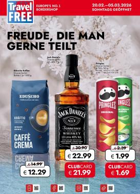 travel-free - Travel FREE leták platný od pátku 20.02.2026 do čtvrtka 05.03.2026