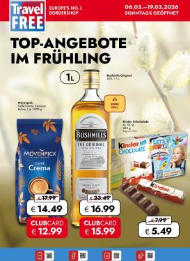 travel-free - Travel FREE leták platný od pátku 06.03.2026 do čtvrtka 19.03.2026