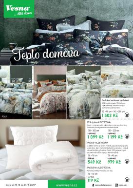 vesna - Aktuální leták Vesna - Teplo domova od 29.10. do 23.11.
