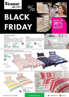 vesna - Aktuální leták Vesna - Black Friday od 12.11. do 07.12.