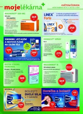 moje-lekarna - Leták Moje lékarna od 10.05. do 30.06.