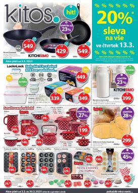 kitos-cz - Kitos leták platný od úterý 03.03.2026 do pondělí 30.03.2026