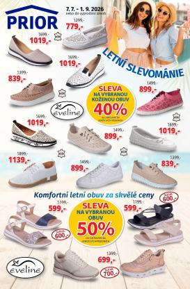 prior - Aktuální Prior - Letní slevománie leták platný od úterý 07.07.2026 do úterý 01.09.2026