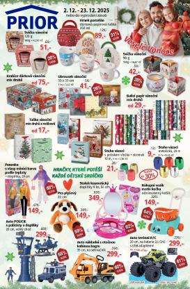 prior - Aktuální leták Prior - Vánoce od 02.12. do 23.12.