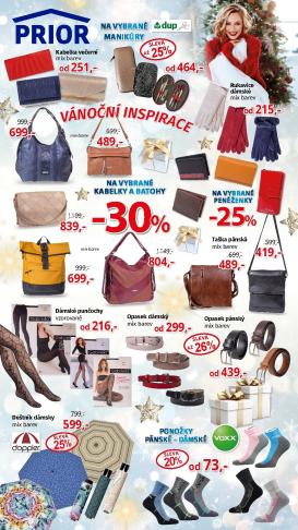 prior - Aktuální leták Prior - Vánoční inspirace od 02.12. do 23.12.