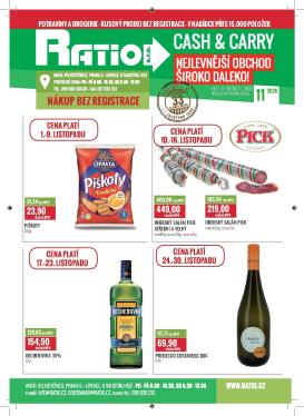 ratio - Aktuální leták Ratio od 01.11. do 30.11.