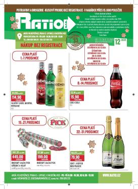 ratio - Aktuální leták Ratio od 01.12. do 31.12.