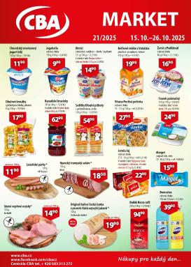 cba - Aktuální leták CBA Market od 15.10. do 26.10.