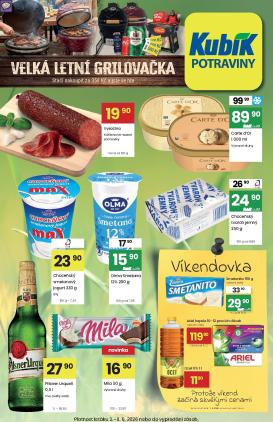 kubik - Aktuální Kubík leták platný od úterý 02.06.2026 do pondělí 08.06.2026