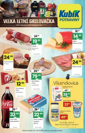kubik - Aktuální Kubík leták platný od úterý 23.06.2026 do pondělí 29.06.2026
