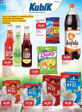 kubik - Aktuální Kubík leták platný od středy 01.07.2026 do pátku 31.07.2026