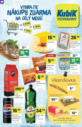 kubik - Aktuální leták Kubík od 18.11. do 24.11.