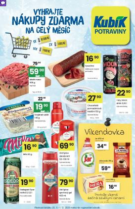kubik - Aktuální leták Kubík od 25.11. do 01.12.