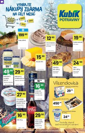 kubik - Aktuální leták Kubík od 16.12. do 31.12.