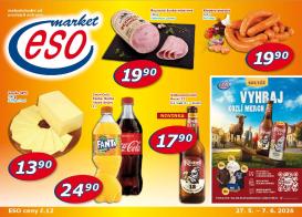 eso-market - Budoucí ESO MARKET leták platný od středy 27.05.2026 do neděle 07.06.2026