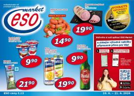 eso-market - Budoucí ESO MARKET leták platný od středy 10.06.2026 do neděle 21.06.2026