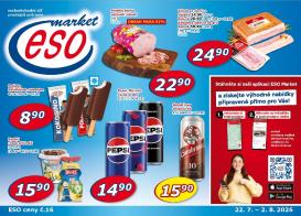 eso-market - Budoucí ESO MARKET leták platný od středy 22.07.2026 do neděle 02.08.2026