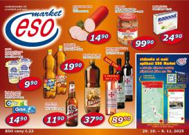 eso-market - Aktuální leták ESO MARKET od 29.10. do 09.11.