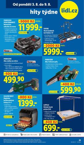 lidl - Lidl - Hity týdne leták na příští týden od pondělí 03.08.2026 do neděle 09.08.2026