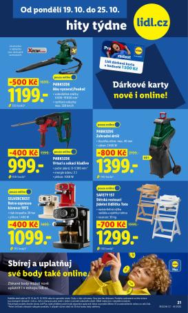 lidl - Lidl - Hity týdne leták na příští týden od pondělí 19.10.2026 do neděle 25.10.2026