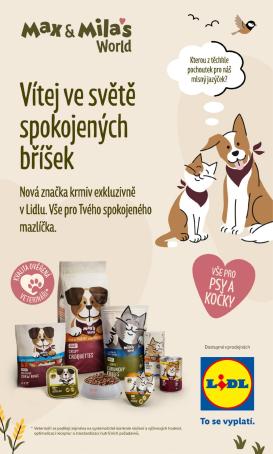 lidl - Aktuální Lidl - Max & Mila's World leták platný od pondělí 12.10.2026 do čtvrtka 31.12.2026