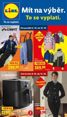 lidl - Aktuální leták Lidl - Spotřební zboží od %validSinceDay% 06.10. do 12.10.