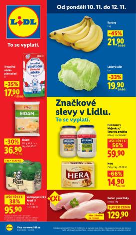 lidl - Aktuální leták Lidl od 10.11. do 12.11.
