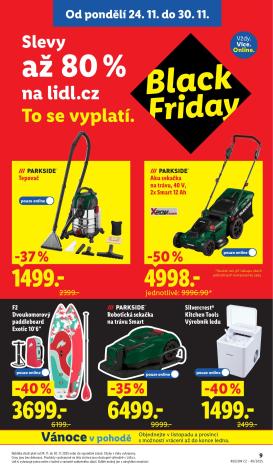 lidl - Aktuální leták Lidl - Black Friday od 24.11. do 30.11.