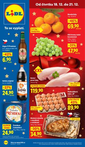 lidl - Aktuální leták Lidl od 18.12. do 21.12.