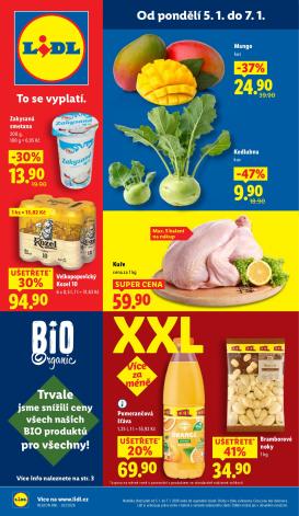 lidl - Aktuální leták Lidl od 05.01. do 07.01.
