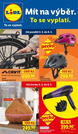 lidl - Lidl - Spotřební zboží leták platný od pondělí 02.03.2026 do neděle 08.03.2026