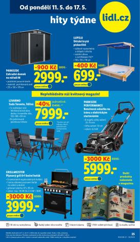 lidl - Lidl - Hity týdne leták na příští týden od pondělí 11.05.2026 do neděle 17.05.2026