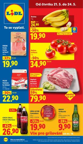 lidl - Lidl leták na příští týden od čtvrtka 21.05.2026 do neděle 24.05.2026