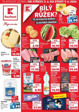 kaufland - Kaufland - Kolín leták na příští týden od středy 03.06.2026 do úterý 09.06.2026