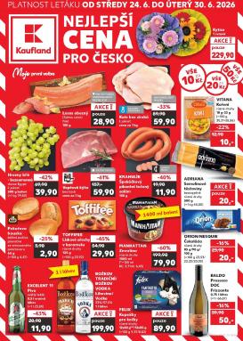 kaufland - Budoucí Kaufland - Praha 4 leták platný od středy 24.06.2026 do úterý 30.06.2026
