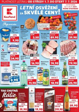 kaufland - Kaufland - Brno leták na příští týden od středy 01.07.2026 do úterý 07.07.2026