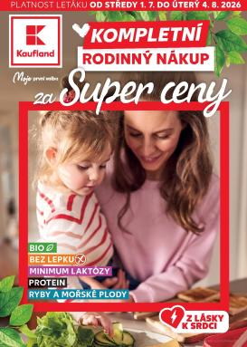kaufland - Aktuální Kaufland leták platný od středy 01.07.2026 do úterý 04.08.2026