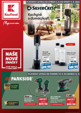 kaufland - Kaufland - Ostrava - Naše značky leták na příští týden od středy 05.08.2026 do úterý 11.08.2026