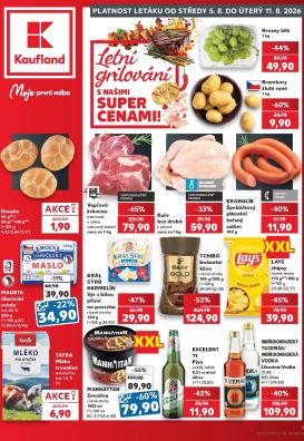 kaufland - Kaufland - Praha 4 leták na příští týden od středy 05.08.2026 do úterý 11.08.2026