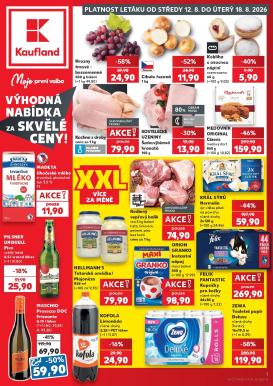kaufland - Budoucí Kaufland - Brno leták platný od středy 12.08.2026 do úterý 18.08.2026