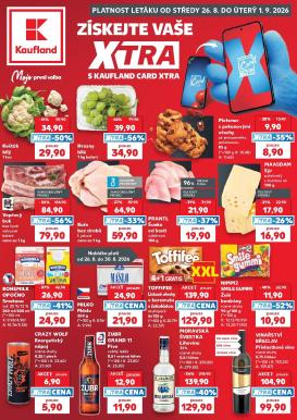 kaufland - Budoucí Kaufland - Ostrava leták platný od středy 26.08.2026 do úterý 01.09.2026