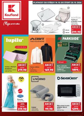 kaufland - Aktuální Kaufland - Kolín - Spotřební zboží leták platný od středy 14.10.2026 do úterý 20.10.2026