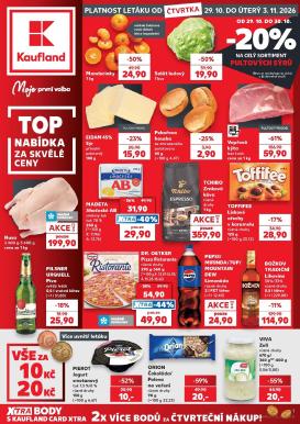 kaufland - Budoucí Kaufland - Praha 4 leták platný od čtvrtka 29.10.2026 do úterý 03.11.2026