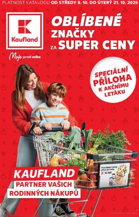 kaufland - Aktuální leták Kaufland Kolín - Oblíbené značky od 08.10. do 21.10.