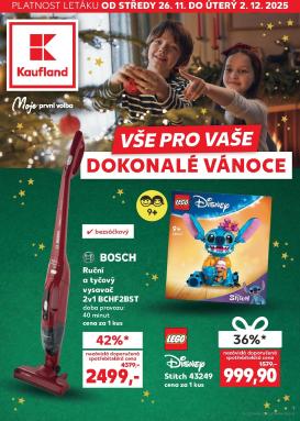 kaufland - Aktuální leták Kaufland - Vše pro dokonalé Vánoce od 26.11. do 02.12.