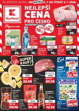 kaufland - Aktuální leták Kaufland - Kolín od 02.01. do 06.01.