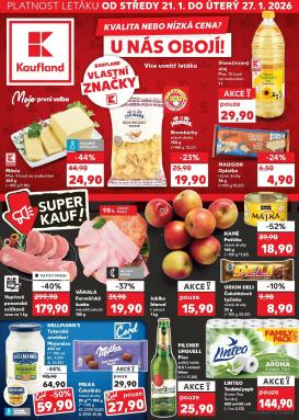 kaufland - Aktuální leták Kaufland - Ostrava od 21.01. do 27.01.