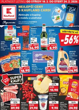 kaufland - Kaufland - Kolín leták platný od středy 18.02.2026 do úterý 24.02.2026