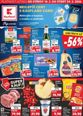 kaufland - Kaufland - Ostrava leták platný od středy 18.02.2026 do úterý 24.02.2026