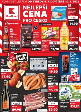 kaufland - Kaufland - Praha 4 leták platný od středy 04.03.2026 do úterý 10.03.2026